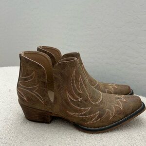Roper cowgirl booties